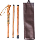 FOREST PILOT 3pc Detachable Walking Stick Pine Handle 55 Inches