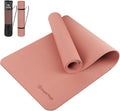 Gruper Yoga Mat Non Slip, Anti-Tear Workout Mat with Carrying Strap and Bag