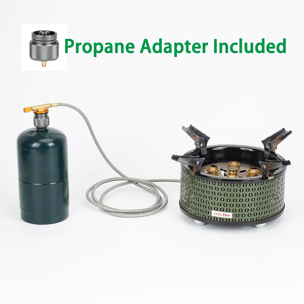 Portable Camping Gas Stove with Storage