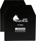 WOLF TACTICAL Weight Vest Plates - 5.75/8.75/14.5/19.75LB Pairs - WODs, Strength Training, Running, Heavy Workouts