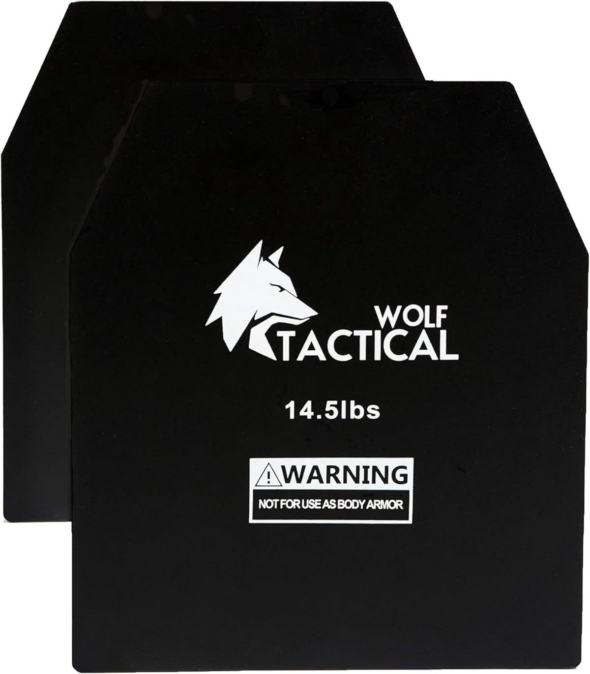 WOLF TACTICAL Weight Vest Plates - 5.75/8.75/14.5/19.75LB Pairs - WODs, Strength Training, Running, Heavy Workouts