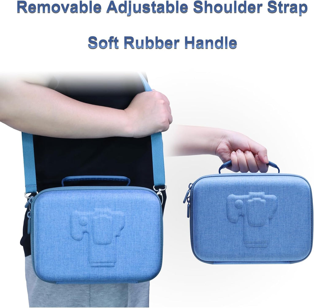 Small Camera Case Bag for Canon EOS Rebel T7/R50//R100 DSLR Camera Blue