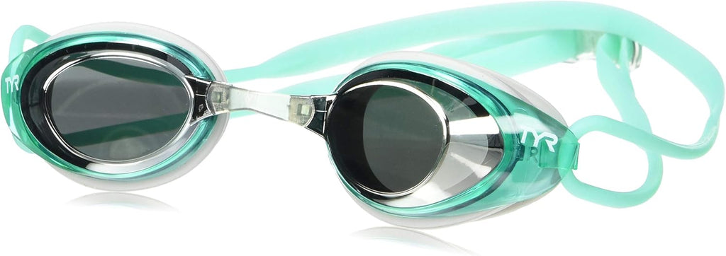TYR Blackhawk Mirrored Women's Fit Swim Goggles.