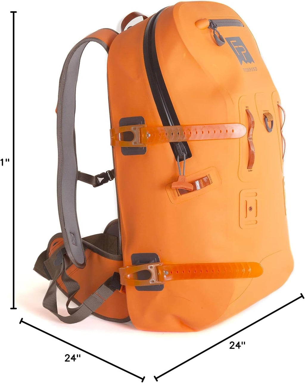 fishpond Thunderhead Submersible Waterproof Fly Fishing & Travel Backpack - Eco Cutthroat Orange