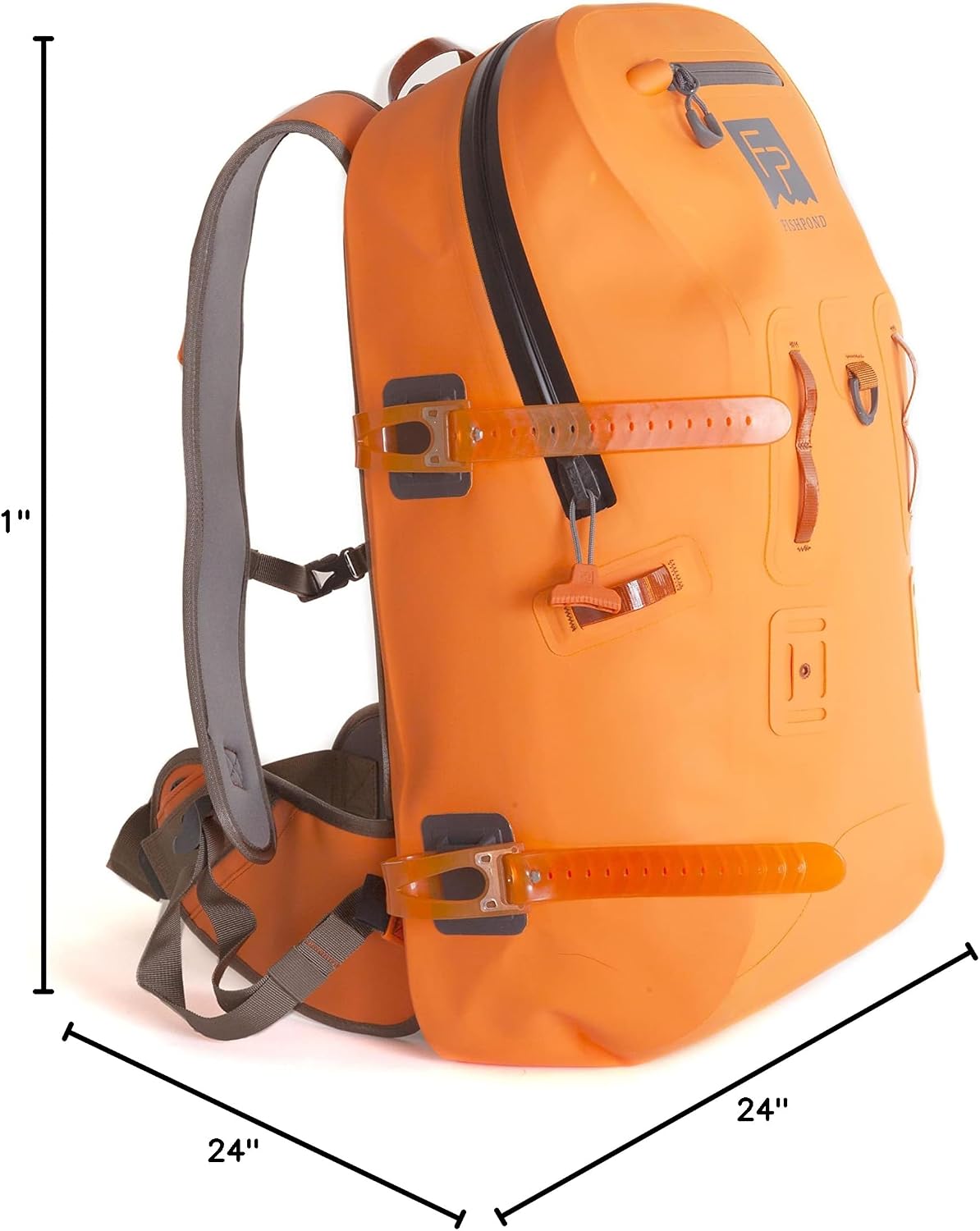 fishpond Thunderhead Submersible Waterproof Fly Fishing & Travel Backpack - Eco Cutthroat Orange
