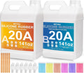Silicone Mold Making Kit 282oz - 20A Liquid Silicone Rubber