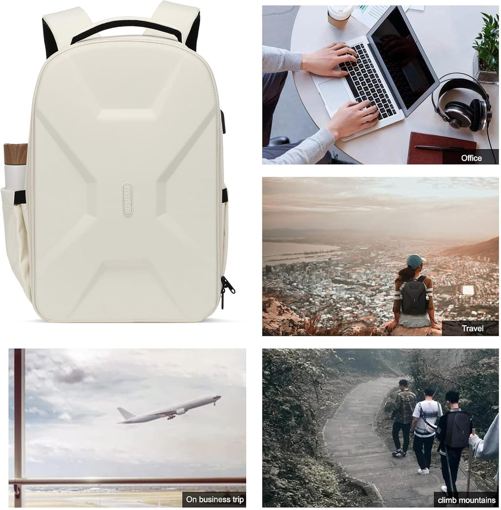 MOSISO 15.6-16 inch 35L Laptop Backpack with USB Charging Port