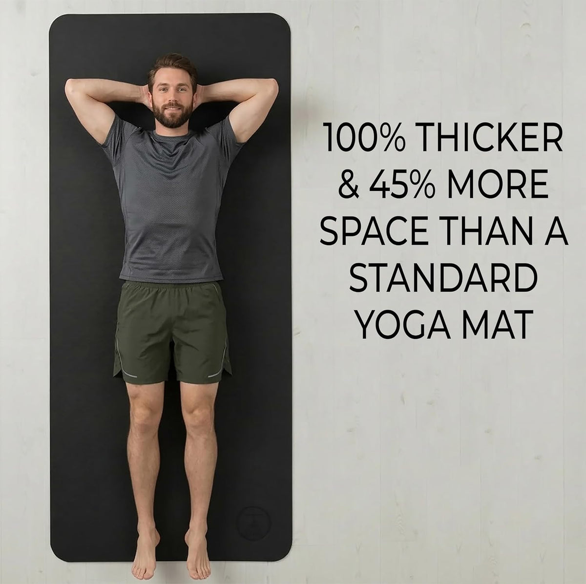 Extra Large Yoga Mat XL, Wide and Long, Extra Thick Non Slip Exercise Mat