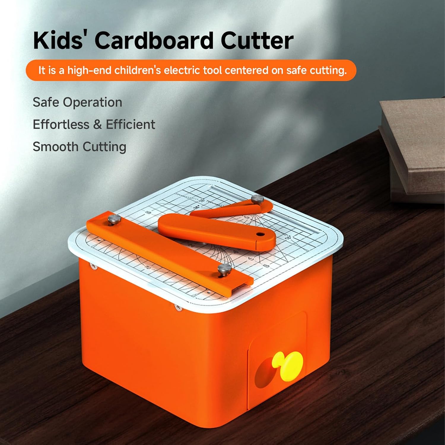 Safe Cardboard Cutter for Kids | Bladeless Paper Cutting Tool,DIY Craft Kit for Building 3D Models, Cardboard Construction and Creative Projects