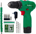 Cordless Drill Set, 12V Power Drill with Battery and Charger