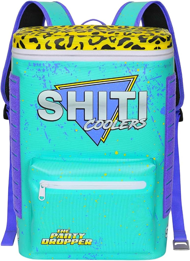 SHITI Coolers Cooler for Camping, Travel, Beach, Soft Lunch Box for Food, Drinks & Ice, Portable, Waterproof 24 Hr Insulated Bag with Shoulder Straps, Customizable