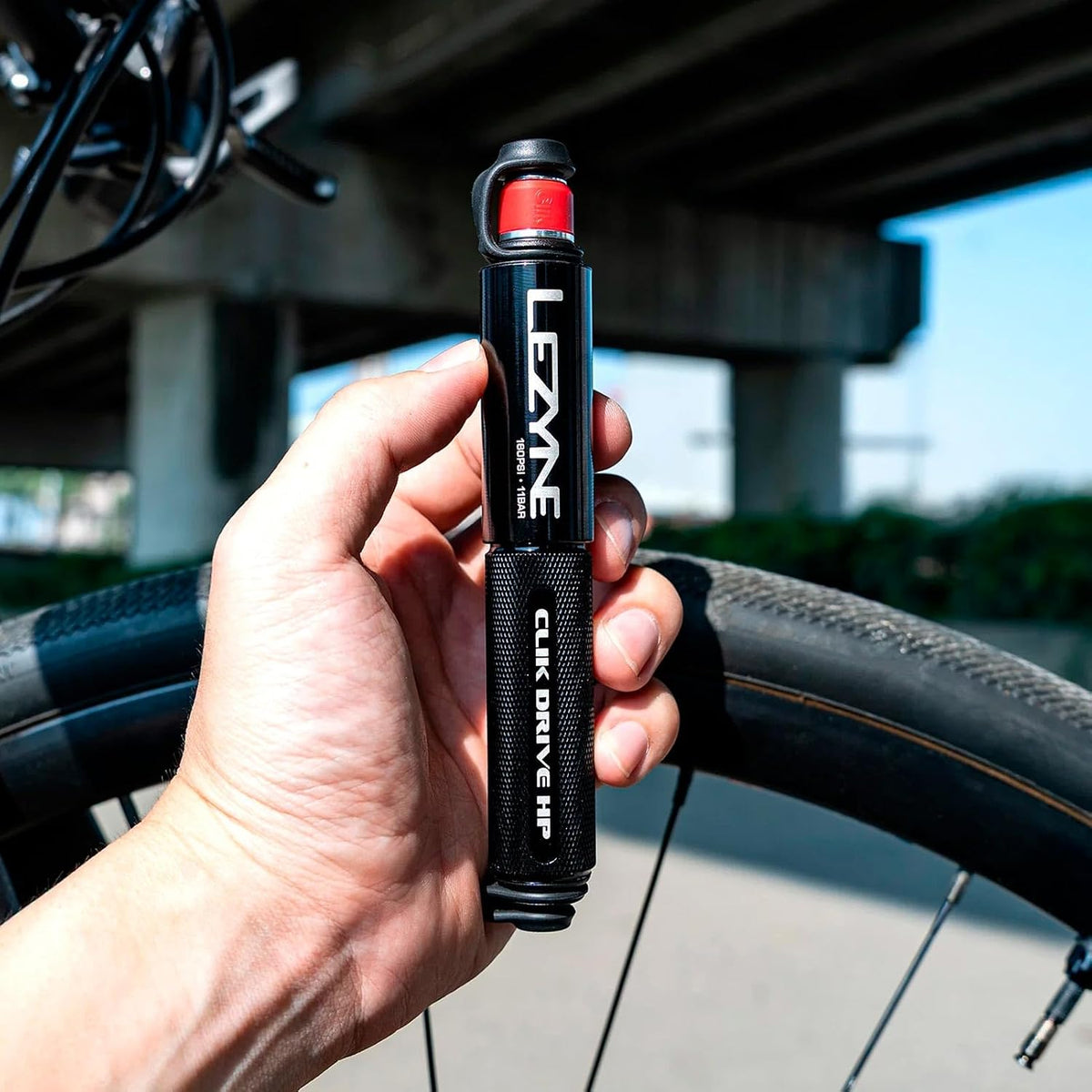 LEZYNE CLIK Drive Bicycle Hand Pump