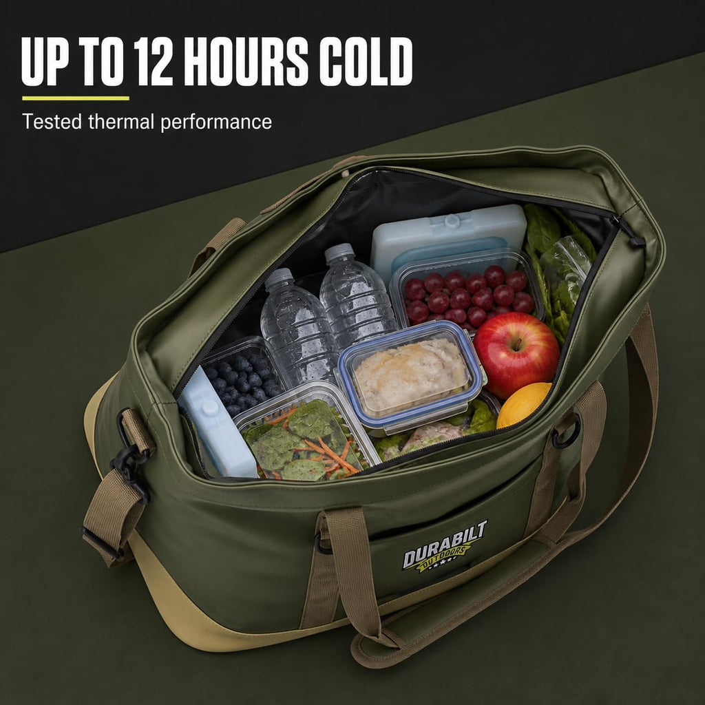 Insulated Soft Cooler Tote 36 Can - Leakproof Collapsible