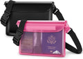 HEETA 2-Pack Waterproof Fanny Pack Pouch Dry Bag for Phone Passport Purse
