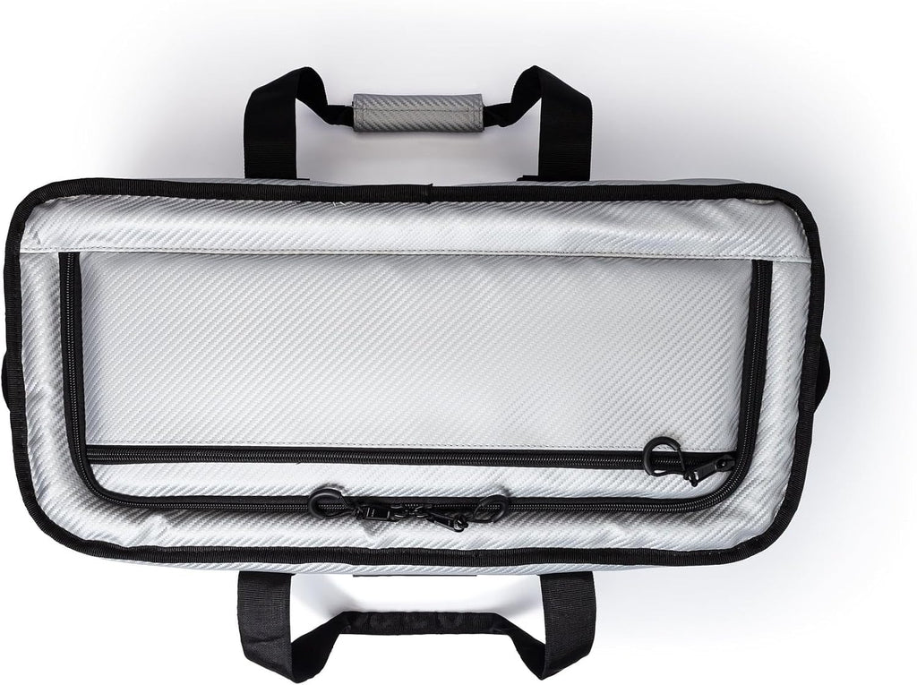 AO Coolers Stow-N-Go Carbon Soft Cooler, Low-Profile, Leakproof with High-Density Insulation, Holds Ice for 24 Hours