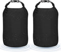 Desoto Waterproof Dry Bag 2 packs, 2L/5L/10L/20L/40L/70L Dry Sack Lightweight Portable, Dry Storage Bag to Keep Gear Dry Clean for Kayaking, Gym, Hiking, Swimming, Camping