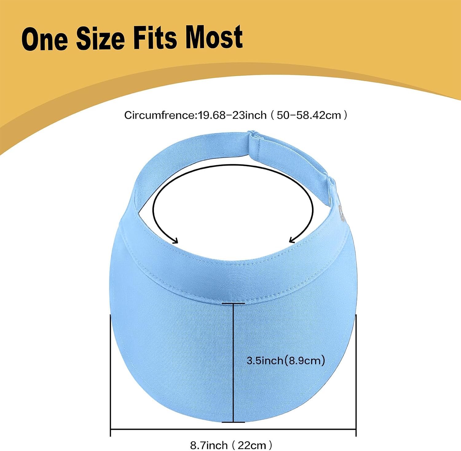 WANDER Running Sun Visor Hat Wide Brim UPF 50+ Mesh Cap for Women