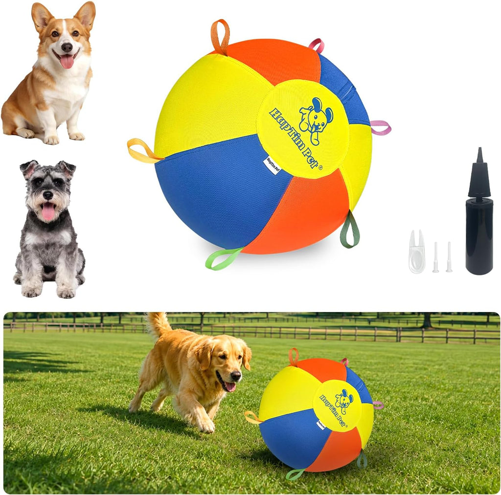 Hap Tim Upgraded Heavy Duty 22" Herding Ball for Dogs Thickened Bladder