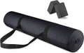 Fitvids All Purpose Thick High Density No Tear Exercise Yoga Mat with Strap & Lightweight Features for Indoor & Outdoor Use