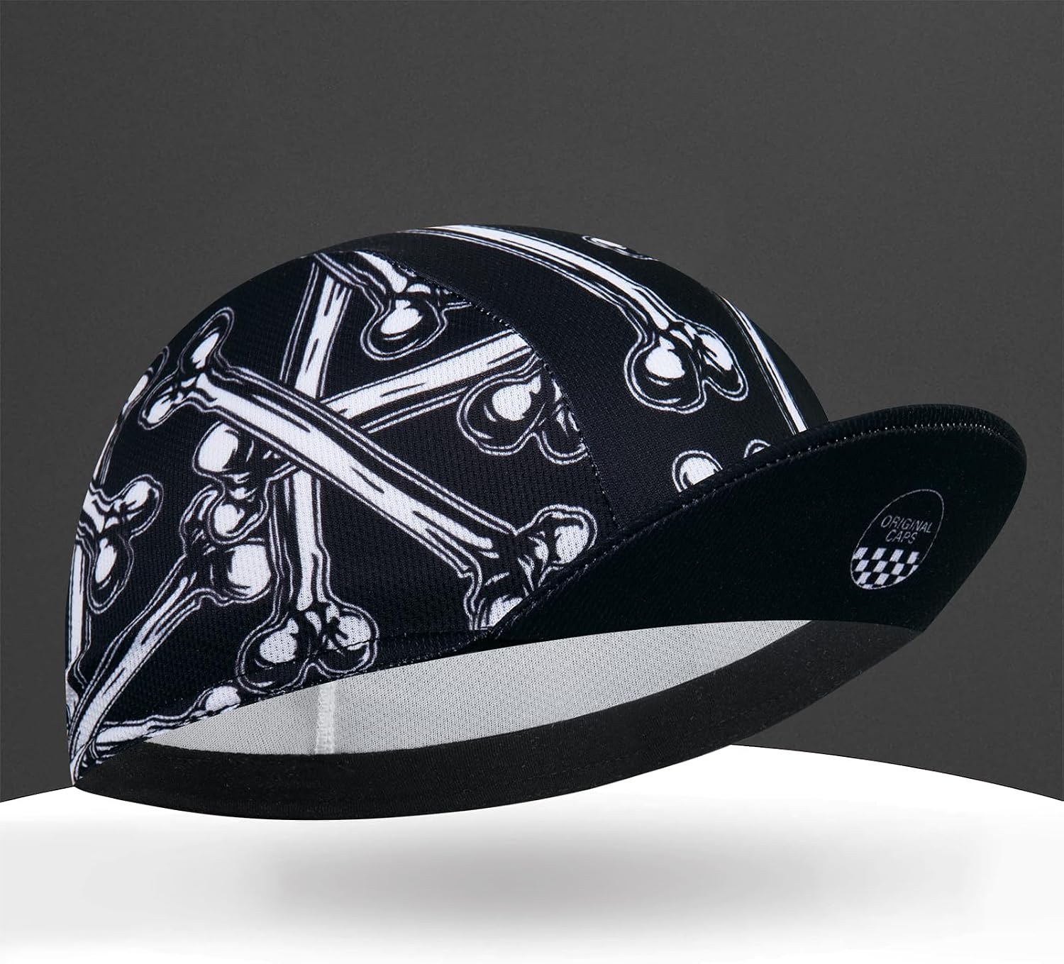 Cycling Cap with Sun Visor, Lightweight Polyester Bike Hat for Men & Women