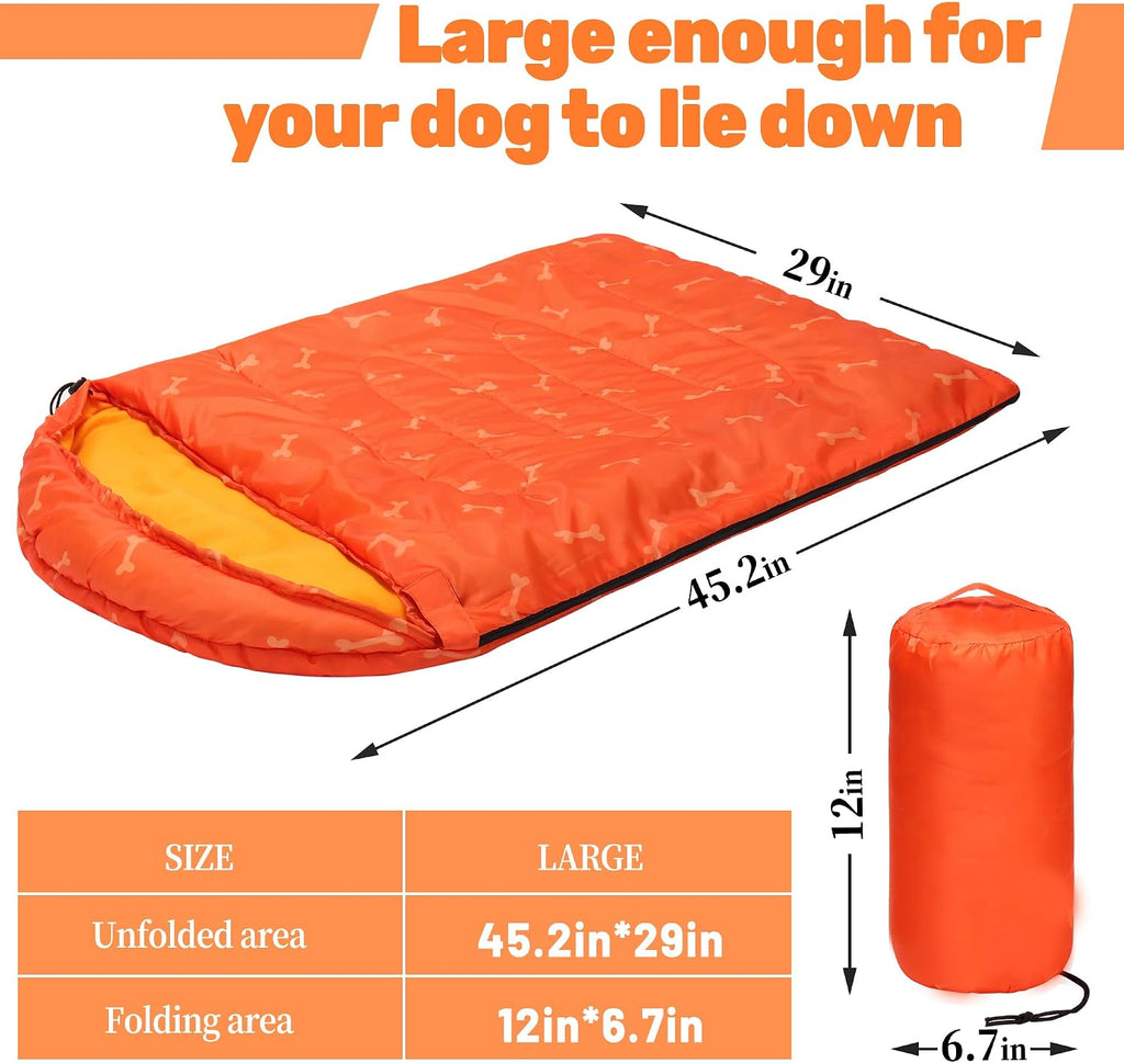 Lifeunion Dog Sleeping Bag with Storage Bag