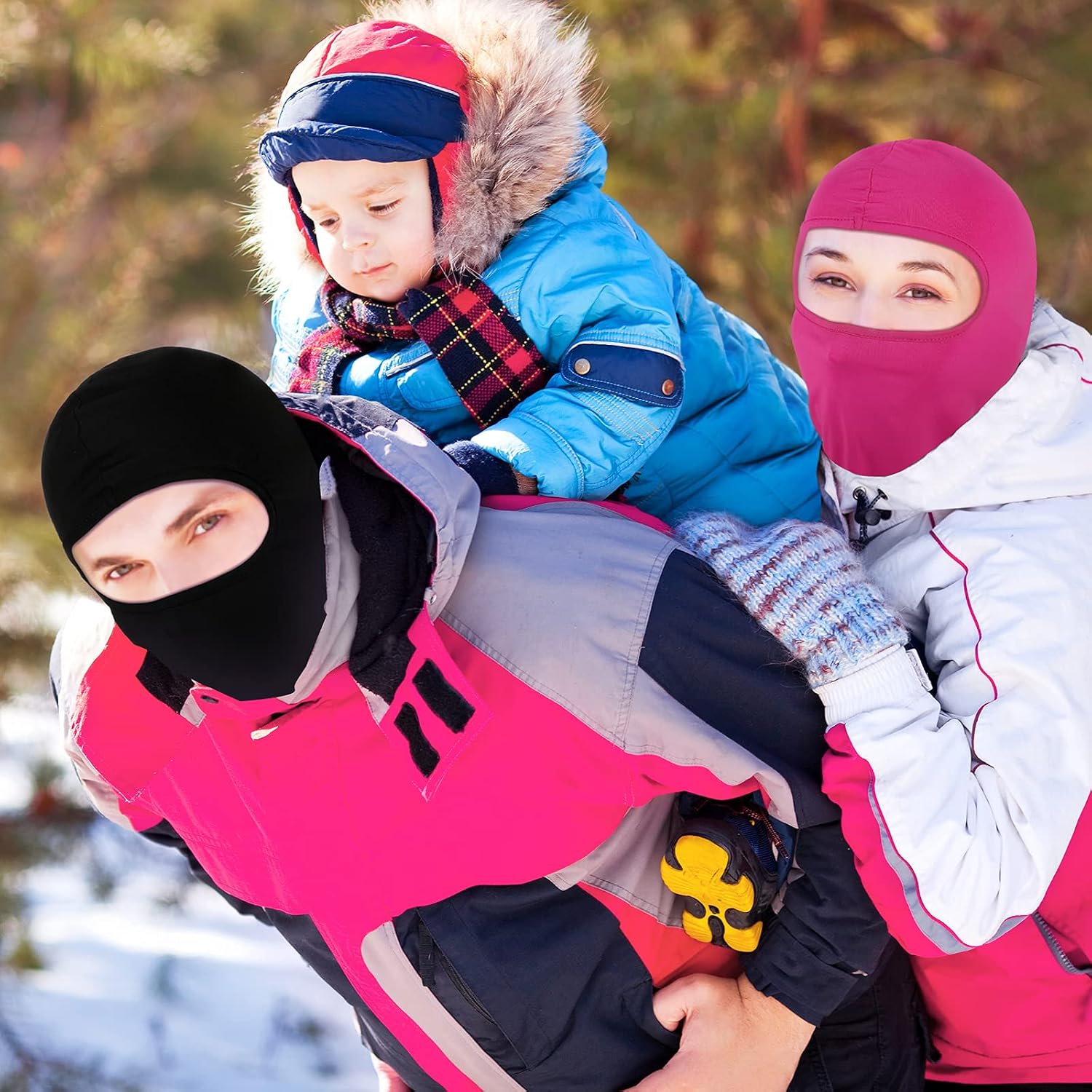 Geyoga 12 Pcs Ski Mask Balaclava Full