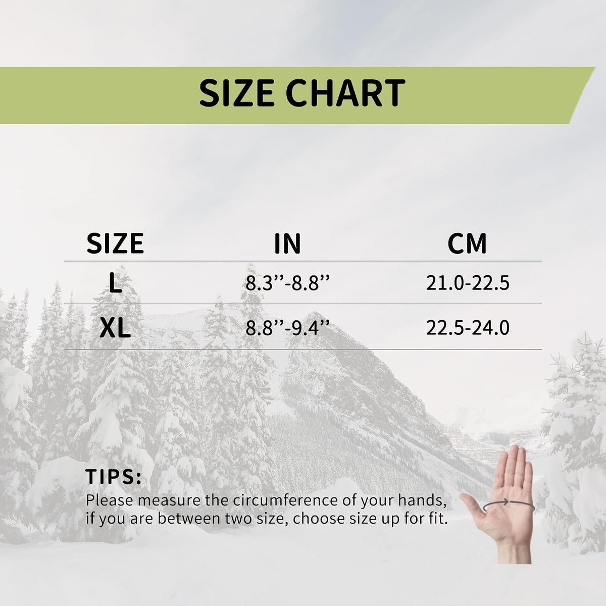 HANDLANDY Winter Work Gloves, 3M Thinsulate Waterproof Insulated Glove for Men Women