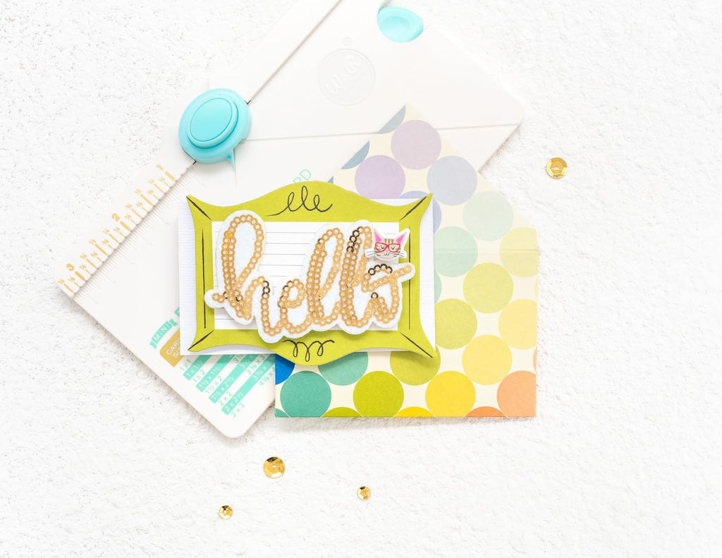 We R Memory Keepers Mini Envelope Punch Board