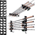 Ghosthorn Fishing Rod Holder,Wall or Ceiling Mounted Pole Rack Garage