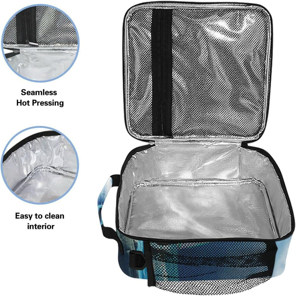 Lunch Box Insulated Lunch Bag Cooler Tote Bag
