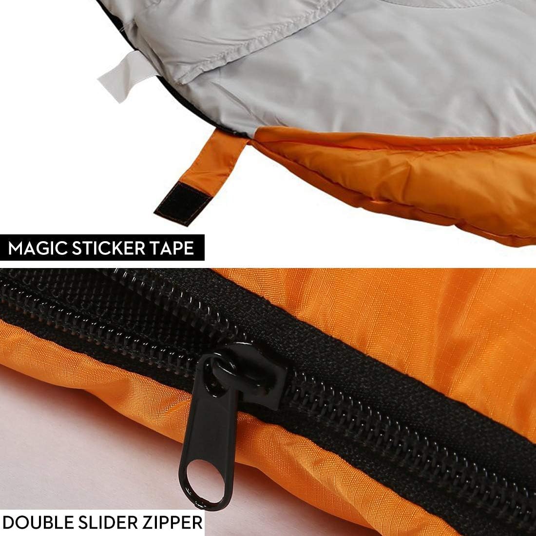 SOULOUT 3-4 Season Sleeping Bag for Adults & Teens - Camping