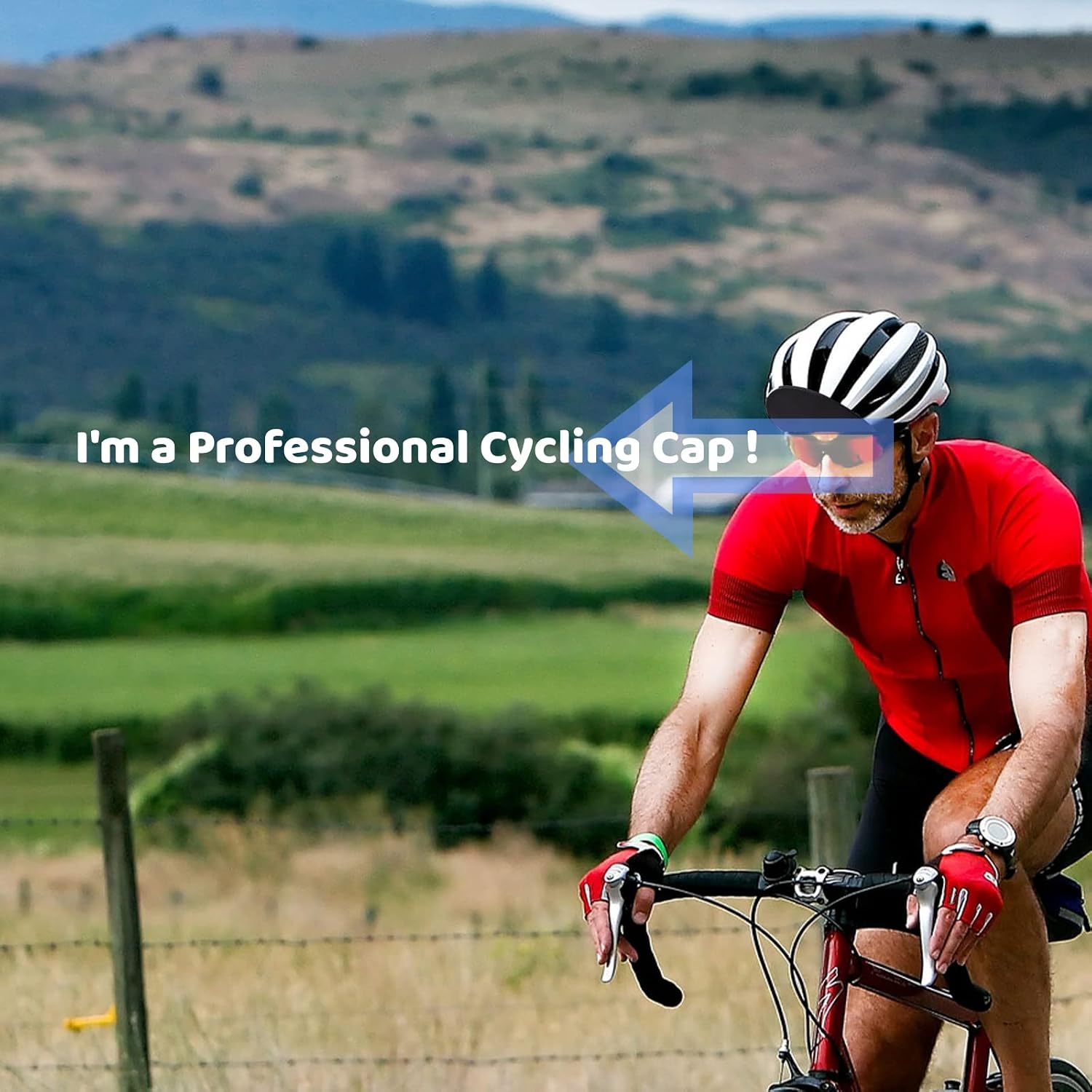 Canadian Flag Cycling Cap - Polyester Cycling Hat-Under Helmet - Cycling Helmet Liner Breathable&Sweat Uptake