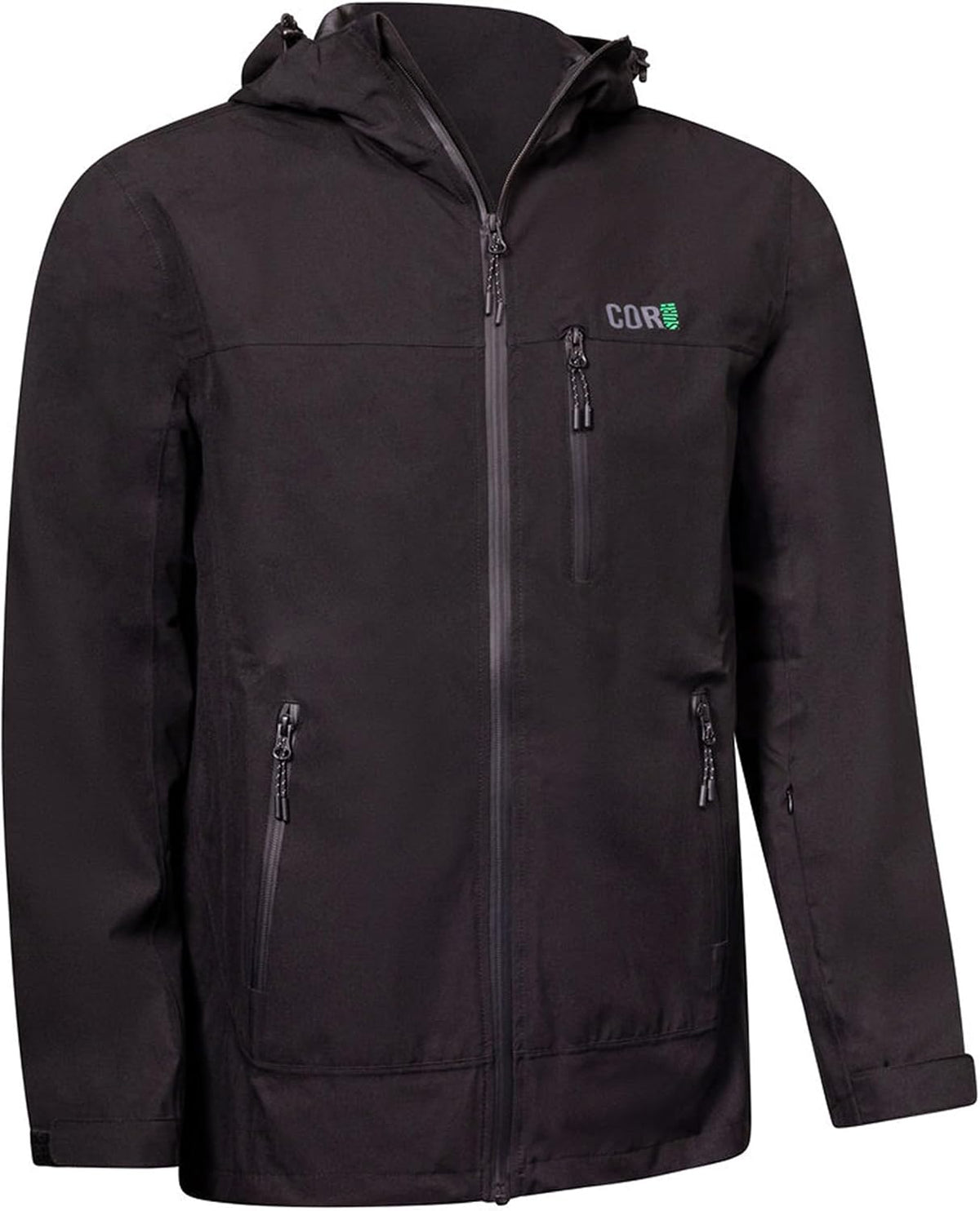 COR Men's Packable Waterproof Travel Rain Jacket | The Ultimate All-Season Breathable Rain Coat for Men with Secret Pockets