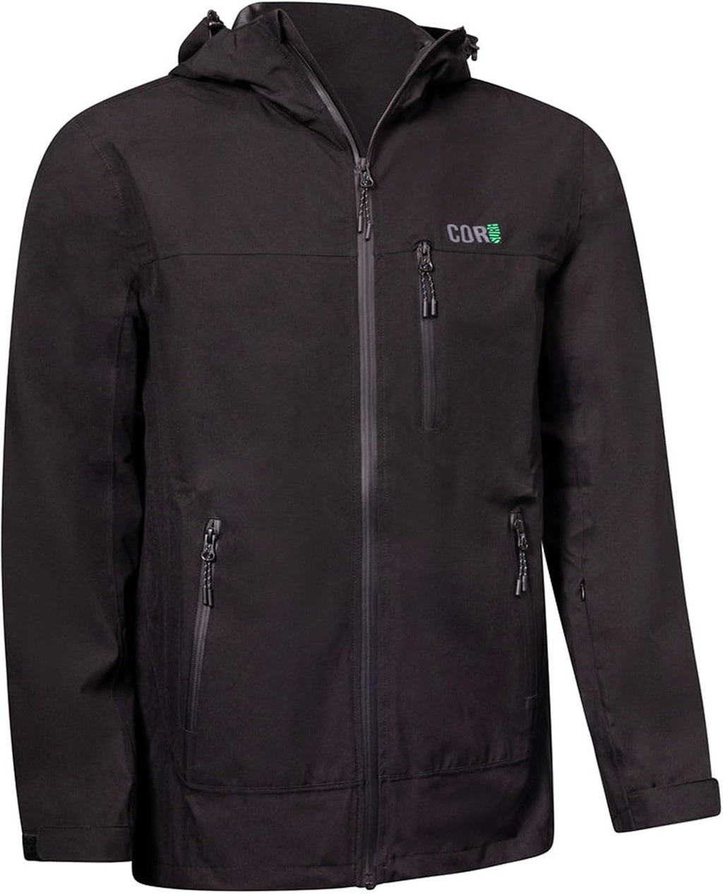 COR Men's Packable Waterproof Travel Rain Jacket | The Ultimate All-Season Breathable Rain Coat for Men with Secret Pockets