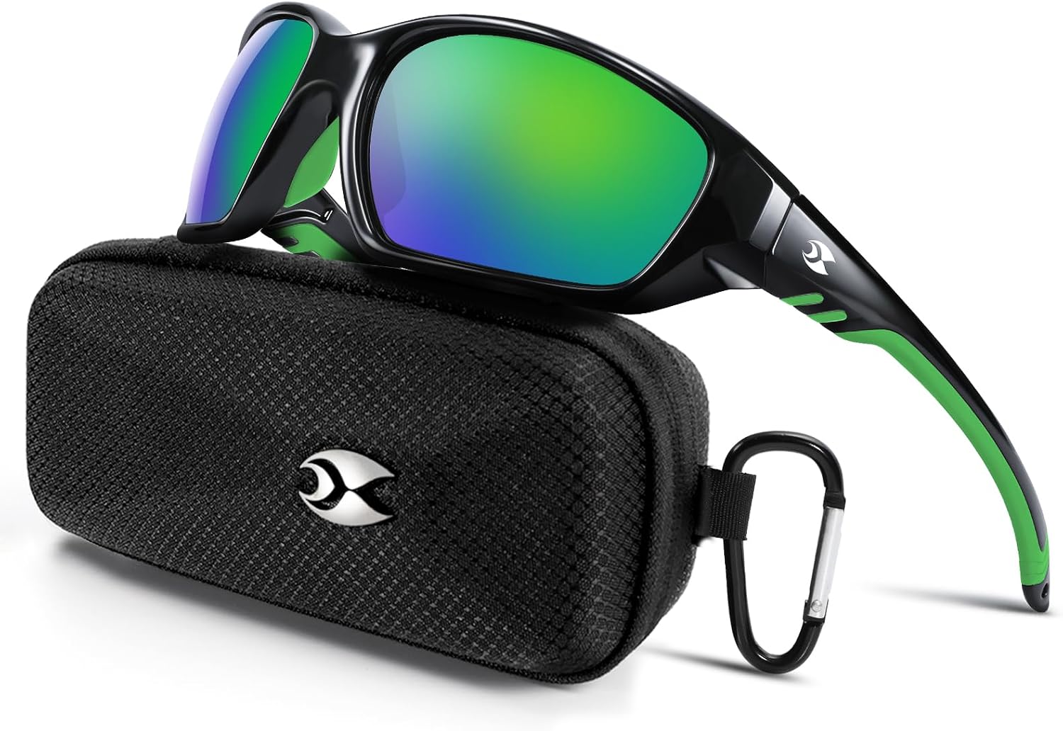 suoso Sports Polarized Sunglasses for Men: Womens UV400 Protection Sun Glasses Wrap Around Goggles for Fishing Driving TR90
