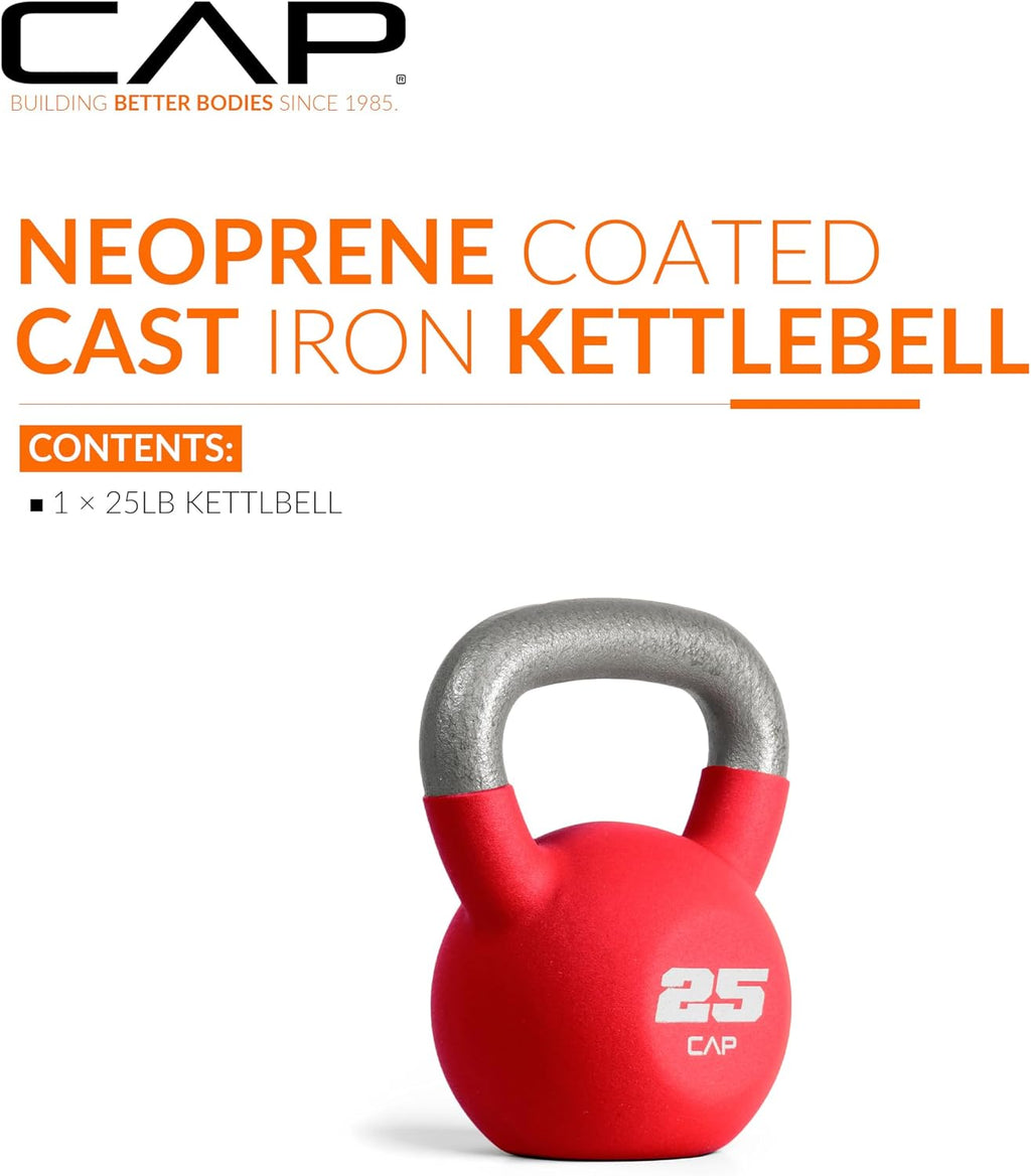 CAP Neoprene Coated Kettlebells - Multiple Sizes