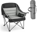 VEVOR Oversized Camping Chairs, Heavy Duty Portable Folding Camp Chairs