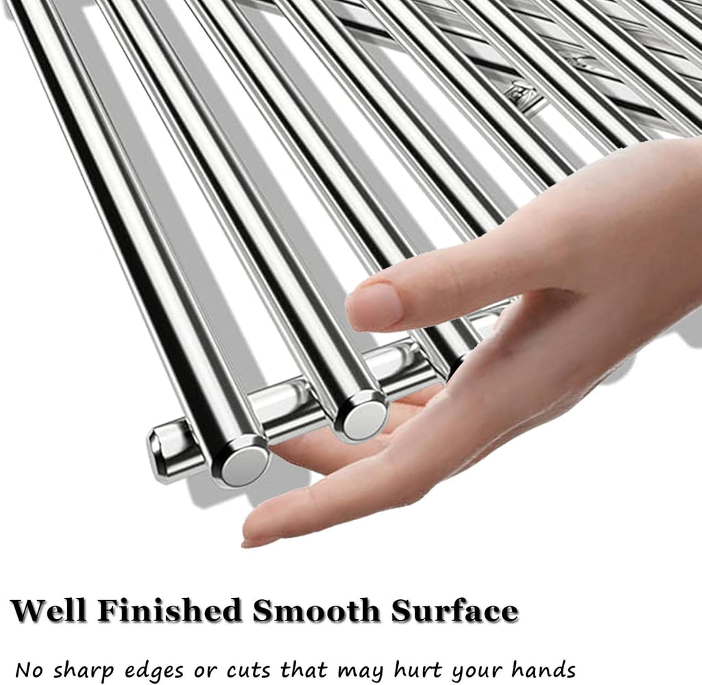 Orgneas 17.5'' SUS304 Grill Grates for Gas Grills Weber Spirit 300 Series