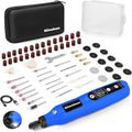 Cordless Rotary Tool, 5 Variable Speed Mini Rotary Tool Kit with 70 Accessories, 3.7V Type-C Charging Power Rotary Tool for Engraving, Sanding, Polishing, Carving, Cutting, DIY Crafts