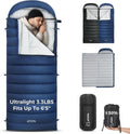 ATEPA 3-in-1 Hybrid Down Sleeping Bag, with Pad Attachment