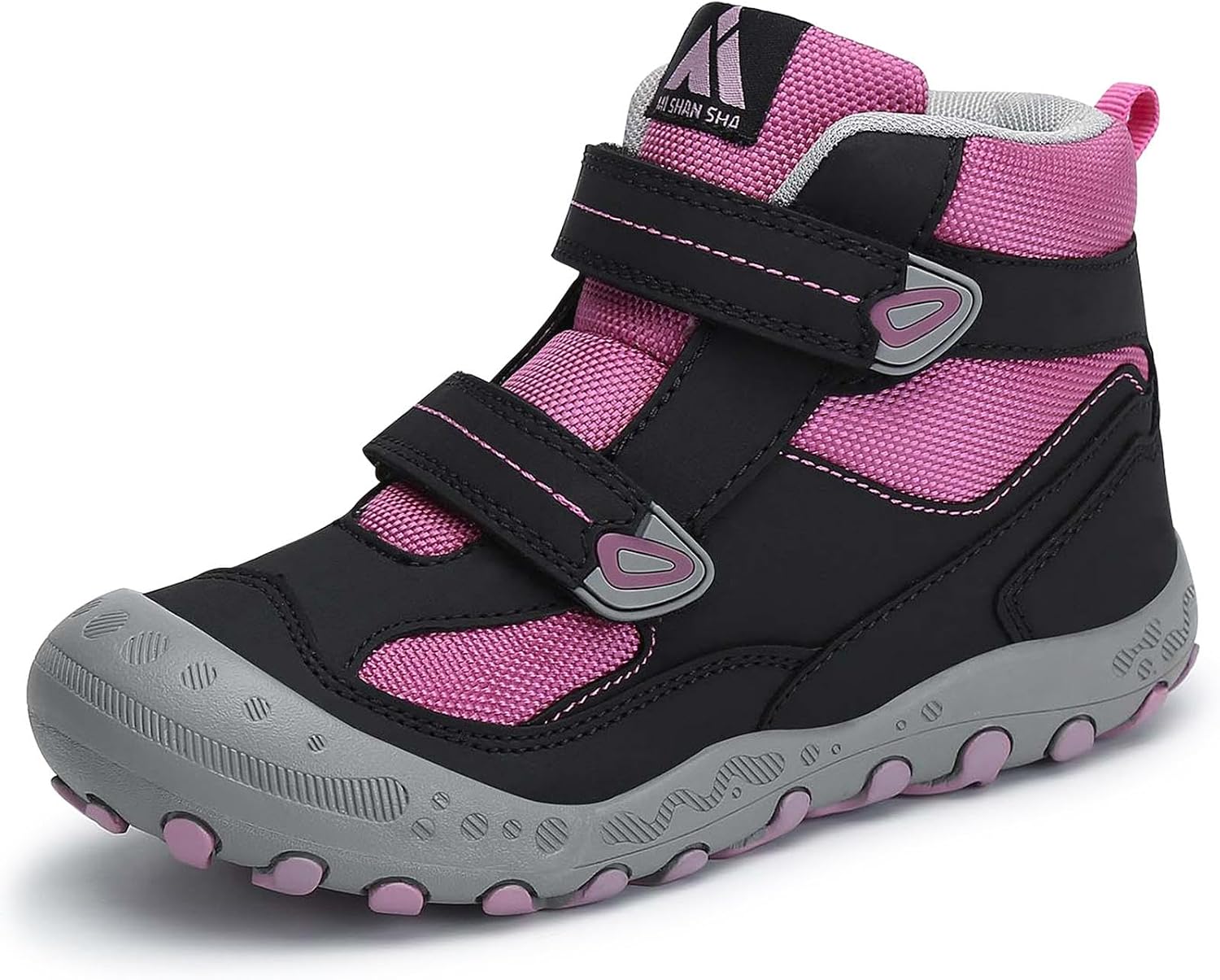 Mishansha Kids Hiking Boots for Boys Girls Water-Resistant Non-Slip