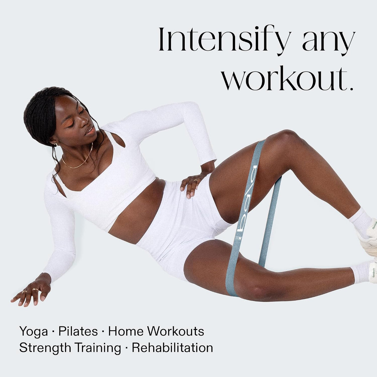 Bala Bands Resistance Bands, Elastic Booty Bands for Home Workouts, 5 Pack