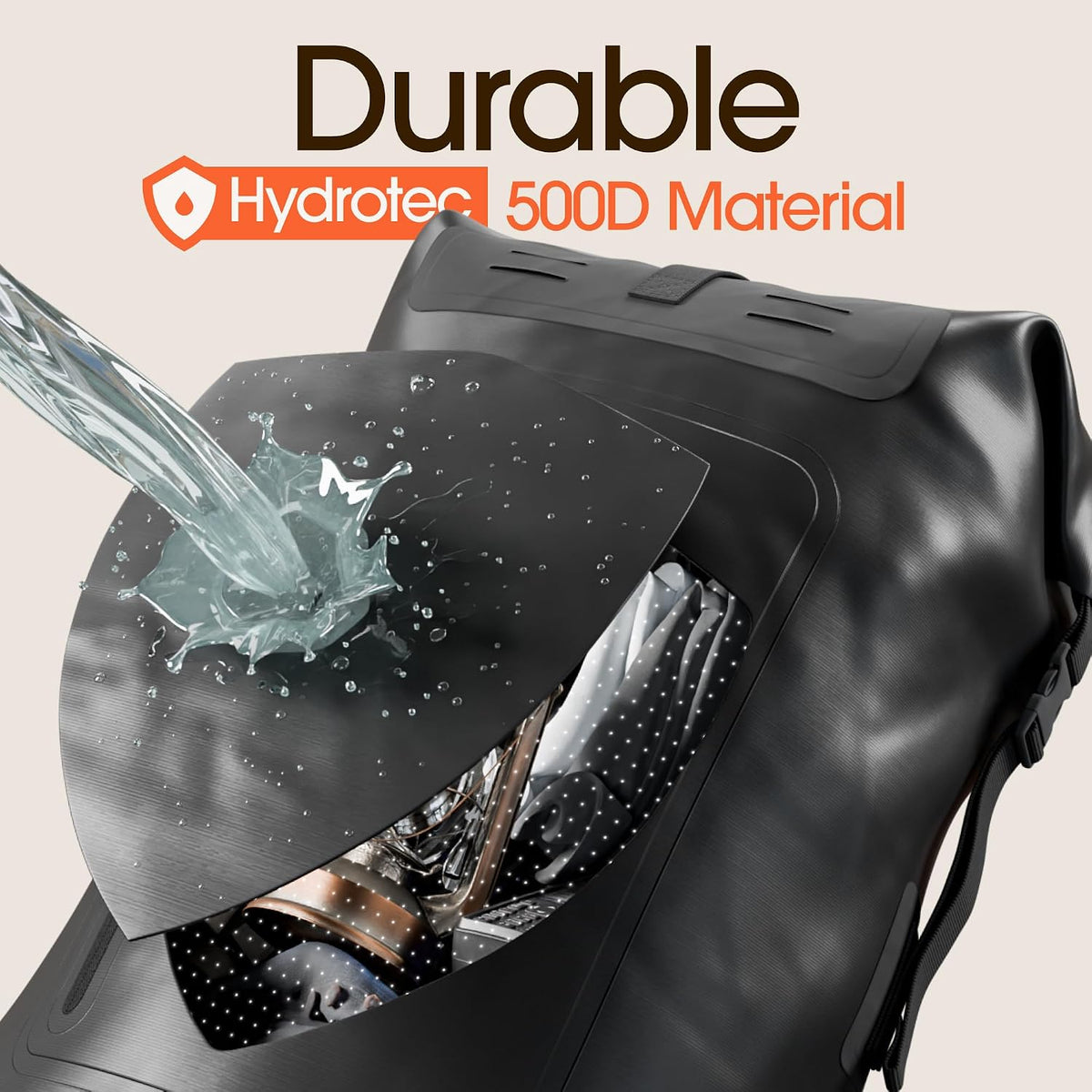 Waterproof Dry Bag Backpack 55L - Kayaking Boating Fishing Rafting Marine