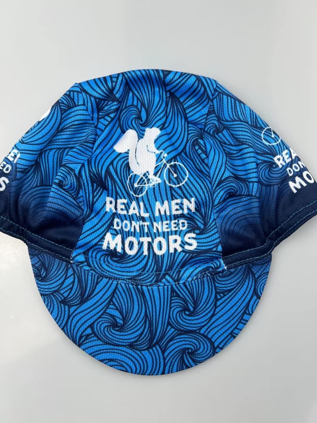 Man's Cycling Cap - Polyester Road Cycling Hat-Under Helmet - Cycling Helmet Liner Breathable&Sweat Uptake