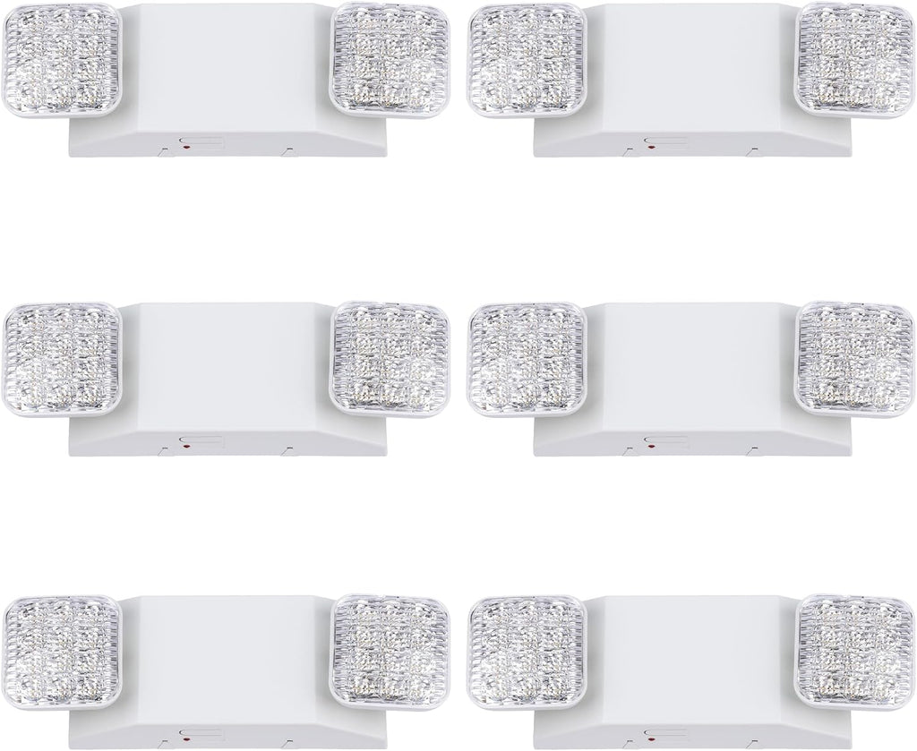 GRUENLICH LED Emergency Light for Business, Battery Backup, 1 Pack