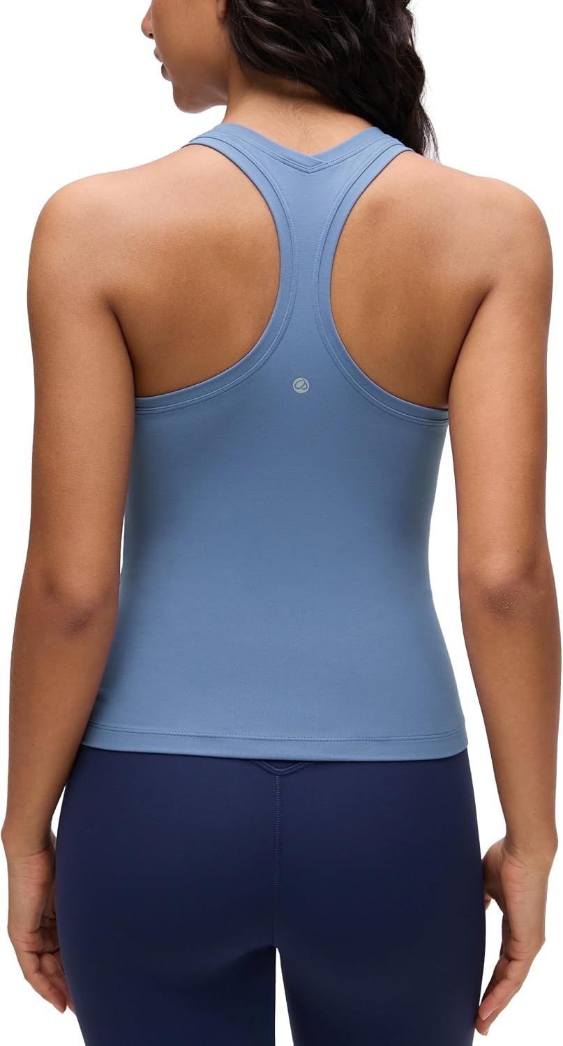 CRZ YOGA Butterluxe Racerback Tank Waist Length