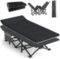 ATORPOK Camping Cot for Adults with Cushion, Tent Folding Cot for Sleeping