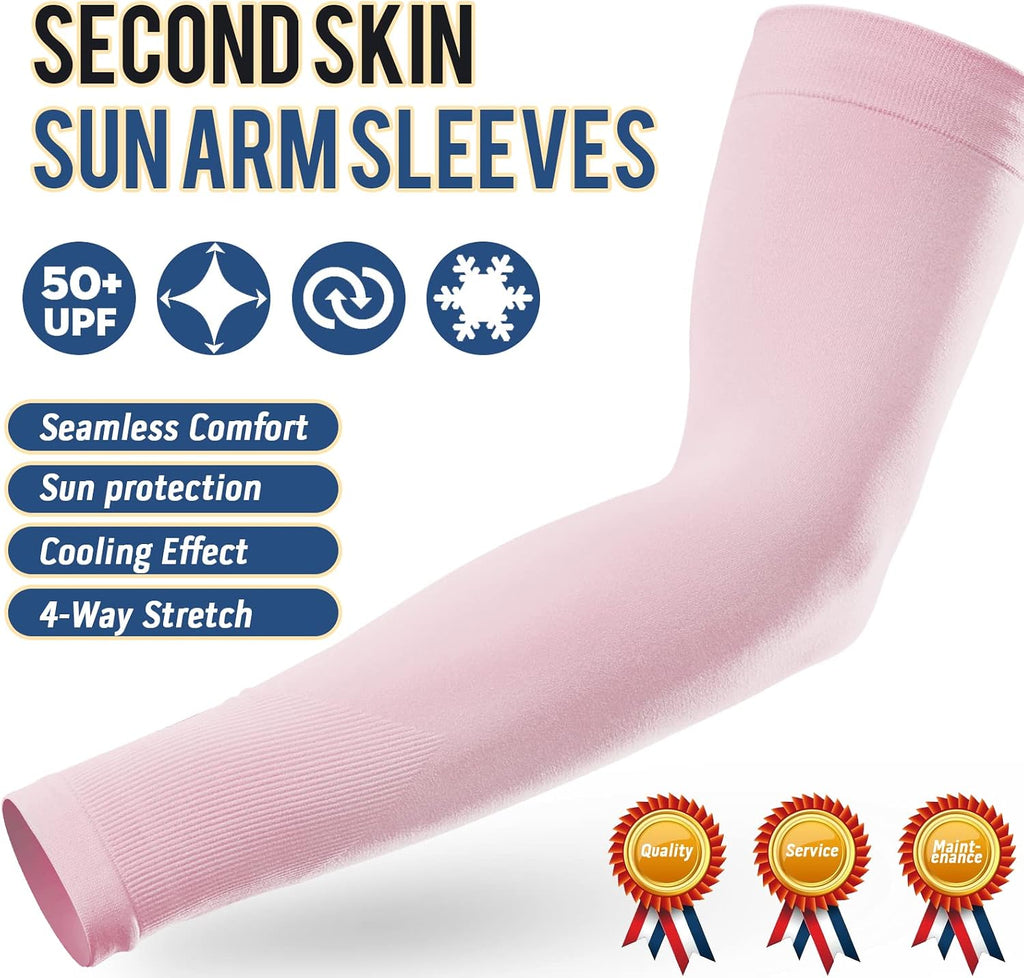 GOUNOD Arm Sleeves for Men Women, UPF 50+ Cooling Sun Protection Sleeves