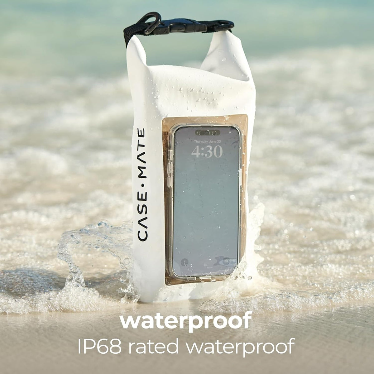 Case-Mate Mini IP68 Waterproof Bucket Bag (2L) - Sand Dollar