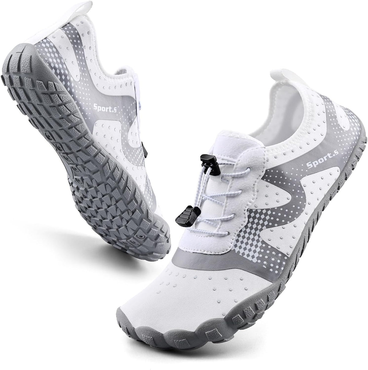 Water Shoes for Men Barefoot Quick-Dry Aqua Sock Outdoor Athletic Sport Shoes for Kayaking, Boating, Hiking, Surfing, Walking